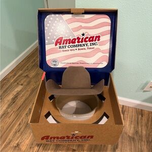 American Hat Co 10X Felt Pecan Size 7 3/8